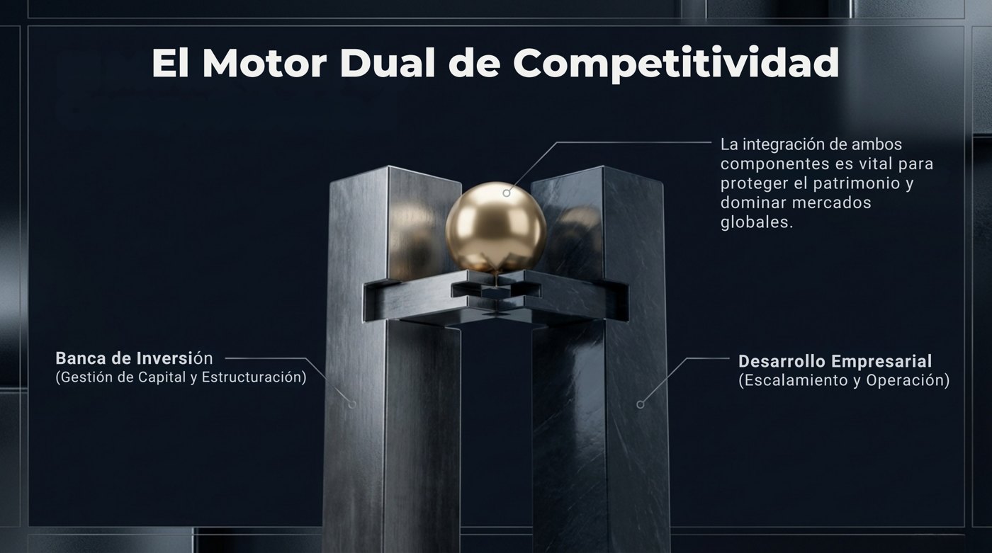 The dual engine of competitiveness